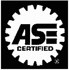 We employ ONLY ASE certified mechanics